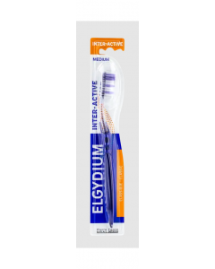 Elgydium Inter-Active Οδοντόβουρτσα Μέτρια 1τεμάχιο