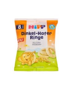 Hipp Organic Rings with Dinkel Spelt & Oat for 8+m 30gr