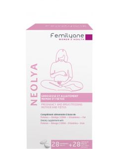Biorga Femilyane Neolya Συμπλήρωμα Διατροφής για την Εγκυμοσύνη & το Θηλασμό 28ταμπλέτες & 28κάψουλες