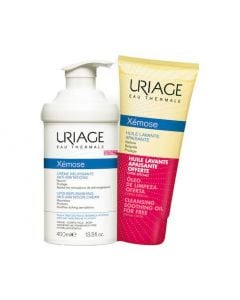 Uriage Promo Xemose Creme Relipidante 400ml Καταπραϋντική Κρέμα Για Ατοπικό Δέρμα & Huile Lavante Apaisante 200ml Λάδι Καθαρισμού Προσώπου - Σώματος Για Ξηρό Δέρμα