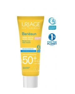 Uriage Bariesun Tinted Cream Fair Tint SPF50+ 50ml Αντηλιακή Kρέμα Προσώπου Με Χρώμα Σε Ανοιχτή Απόχρωση