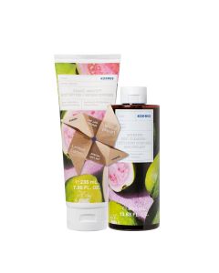 Korres Promo Elasti-Smooth Body Butter Guava 235ml & Renewing Body Cleanser 400ml