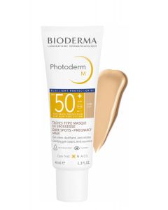 Bioderma Photoderm M Light SPF50+ Αντηλιακό Προσώπου με Χρώμα 40ml