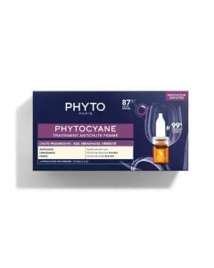 Phyto Phytocyane Αμπούλες Μαλλιών κατά της Τριχόπτωσης για Γυναίκες 12x5ml