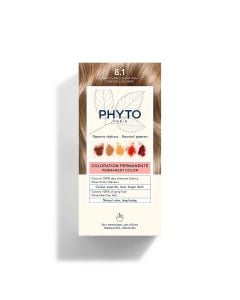 Phyto Phytocolor 8.1 Ανοιχτό Ξανθό Σταχτί Μόνιμη Βαφή Μαλλιών 50ml