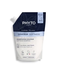 Phyto Refill Douceur Softness Shampoo 750ml Ανταλλακτικό Σαμπουάν Για Απαλότητα