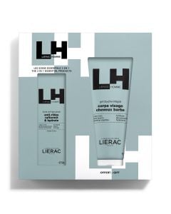 Lierac Promo Homme Global Λεπτόρρευστη Κρέμα Με Ολοκληρωμένη Αντιγηραντική Δράση 50ml & Δώρο Αφρόλουτρο 200ml