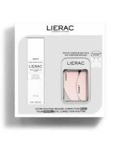 Lierac Promo Diopti Wrinkle Correction Cream 15ml & Eye Countour Patches, 1pair