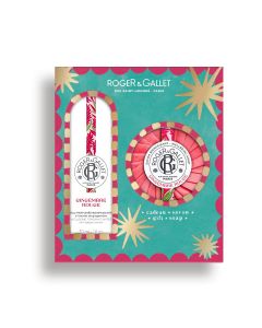 Roger & Gallet 2025 Gingembre Rouge Set: Άρωμα 30ml & Δώρο Αρωματικό Σαπούνι 100gr