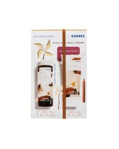 Korres Promo Herbarium of Vanilla Cinnamon Αφρόλουτρο 250ml & Γαλάκτωμα Σώματος 200ml