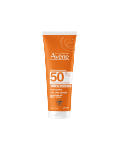 Avene Lait Solaire Spf50 100% Αόρατο Αντηλιακό Καλάκτωμα για Πρόσωπο & Σώμα 250ml