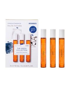 Korres Promo Eau de Toilette The Greek Collection with Lefko, Kyma & Avgoustos 3x10ml