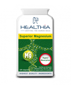 Healthia Superior Magnesium 120caps Συμπλήρωμα Διατροφής με Μαγνήσιο