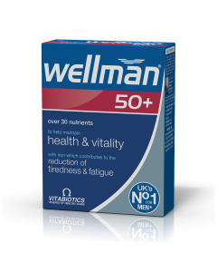 Vitabiotics WellMan 50+ 30 Tabs Πολυβιταμίνη για Άνδρες
