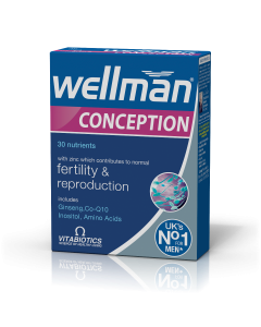 Vitabiotics WellMan Conception 30 Tabs Ανδρική Αναπαραγωγική Υγεία