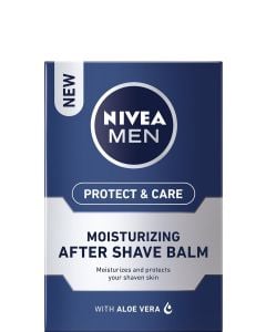 Nivea Men Protect & Care Moisturizing After Shave 100ml Ανδρικό Ενυδατικό Balm για Μετά το Ξύρισμα