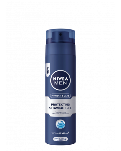 Nivea Men Protect & Care Gel Ξυρίσματος Με Aloe Vera 200ml