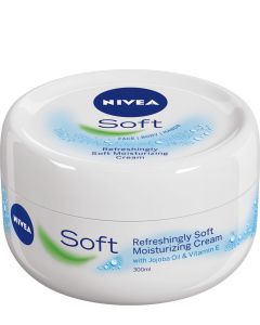 Nivea Soft Moisturizing Cream 300ml Ενυδατική Κρέμα Σώματος