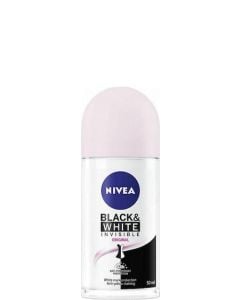 Nivea Black & White Invisible Original 48h Roll-On 50ml Γυναικείο Αποσμητικό Χωρίς Κατάλοιπα