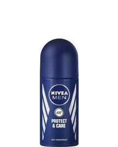 Nivea Men Protect & Care Roll-On Ανδρικό Αποσμητικό 48ωρης Προστασίας 50ml