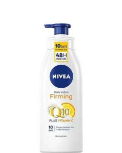 Nivea Q10 Plus Vitamin C Ενυδατική - Συσφικτική Λοσιόν Σώματος με Αντλία 400ml