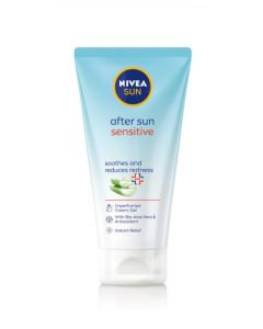 Nivea Sun After Sun Sensitive Ενυδατική Κρέμα Gel Σώματος για Μετά τον Ήλιο με Αλόη 175ml