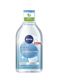 Nivea Hydra Skin Effect Τζελ Καθαρισμού - Ντεμακιγιάζ Προσώπου για Όλους τους Τύπους Επιδερμίδας 400ml