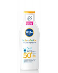 Nivea Sun Babies & Kids Lotion SPF50+ Βρεφικό-Παιδικό Αντηλιακό Γαλάκτωμα Προσώπου & Σώματος 200ml
