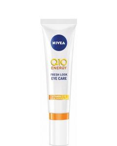 Nivea Q10 Energy Fresh Look Αντιρυτιδική Θεραπεία Ματιών για Αναπλήρωση Ενέργειας 15ml