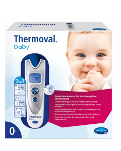 Hartmann Thermoval Ηλεκτρονικό Θερμόμετρο Μετώπου Ανέπαφης Θερμομέτρησης κατάλληλο για Μωρά 1τεμάχιο