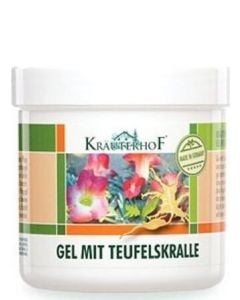 Krauterhof Devil's Claw Gel 8.5oz Τζελ με Αρπαγόφυτο & Ευκάλυπτο για Πόνους Μυών & Αρθρώσεων 500ml