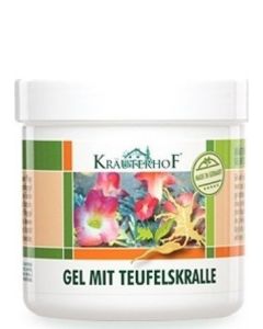 Krauterhof Devil's Claw Gel 8.5oz Τζελ με Αρπαγόφυτο & Ευκάλυπτο για Πόνους Μυών & Αρθρώσεων 250ml