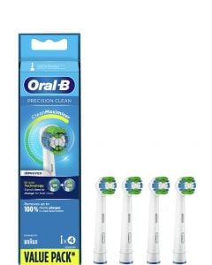 Oral-B Precision Clean Ανταλλακτικές Κεφαλές για Ηλεκτρική Οδοντόβουρτσα 4τεμάχια