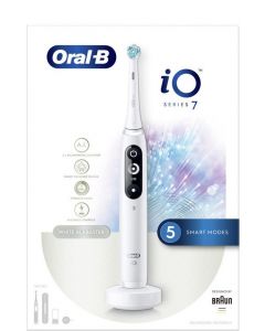 Oral-B iO Series 7 Magnetic White Alabaster Hλεκτρική Οδοντόβουρτσα 1τεμάχιο