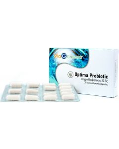 Viogenesis Optima Probiotic 30κάψουλες Μείγμα Προβιοτικών για Υγεία Γαστρεντερικού