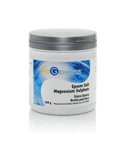 Viogenesis Epsom Salt Magnesium Sulphate 500gr Άλατα Θειϊκού Μαγνησίου