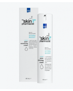 Intermed The Skin Pharmacist Hydra Boost Pore Minimizing Cream 40ml Ελαφριά Eνυδατική Κρέμα για Κανονικό & Λιπαρό Δέρμα
