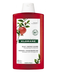 Klorane Shampooing a La Grenade 400ml Σαμπουάν με Ρόδι για Βαμμένα Μαλλιά