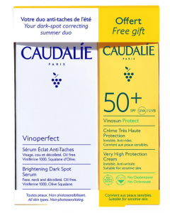 Caudalie Promo Vinoperfect Ορός Προσώπου Για Διόρθωση Επιδερμίδας 30ml & Vinosun Protect Spf50 Αντηλιακή Κρέμα Προστασίας 25ml