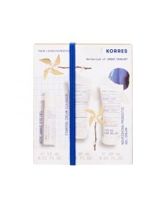 Korres Promo Herbarium of Greek Yoghurt Gel Ματιών 15ml & Αφρώδης Κρέμα Καθαρισμού Προσώπου 20ml & Θρεπτική Τζελ Κρέμα Προσώπου 20ml