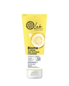 Natura Siberica Lab Biome C-Glow Gel To Foam Cleanser 140ml