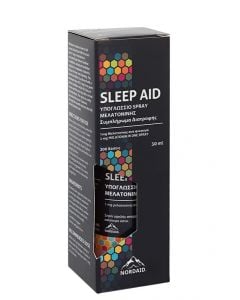 Nordaid Sleep Aid Μελατονίνη 1mg 30ml για τον Ύπνο για Υπογλώσσια Χρήση σε Μορφή Σπρέι 
