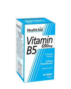 Health Aid Βιταμίνη B5 690mg 30ταμπλέτες