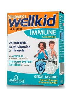 Vitabiotics Wellkid Immune 30 μασώμενες ταμπλέτες για Παιδιά για το Ανοσοποιητικό