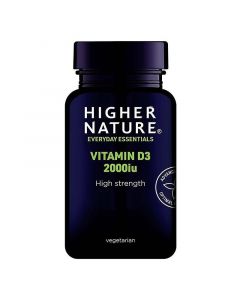 Higher Nature Vitamin D3 2000iu 60 Caps Βιταμίνη D3