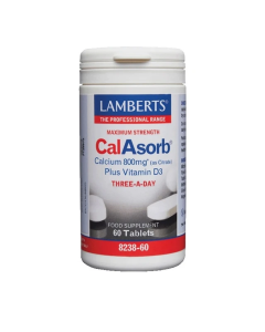 BestPharmacy.gr - Photo of Lamberts Calasorb Calcium 800mg 60 Tabs