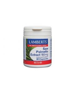 Lamberts Saw Palmetto Extract 160 mg Συμπλήρωμα Διατροφής για την Αντιμετώπιση Καλοήθους Υπερπλασίας του Προστάτη