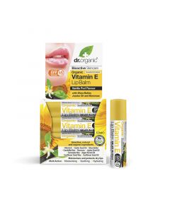 Dr. Organic Vitamin E Lip Balm 5.7ml Ενυδατικό Χειλιών με Βιταμίνη E