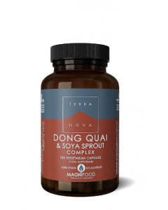 Terranova Dong Quai & Soya Sprout Complex 100φυτ.κάψουλες Συμπλήρωμα Διατροφής για Ορμονική Ισορροπία Γυναικών