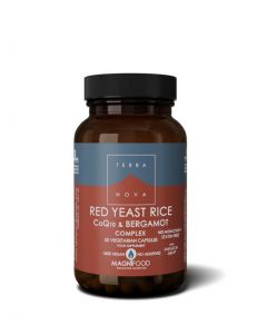Terranova Red Yeast Rice, Co-Q-10 & Bergamot Complex 50κάψουλες με Συνένζυμο Q10 & Περγαμόντο για το Καρδειαγγειακό Σύστημα